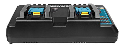 Makita akkumulátor töltő 14,4V-18V Li-ion KÉT PORTOS LXT (gyors)