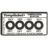 Series 4 Tempilabel hőmérséklet jelölő matrica