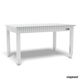   Állítható magasságú Siegmund munkaasztal 1610 alumínium asztali profillal